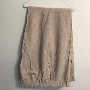 Linen dress pant NWOT size 42-32
